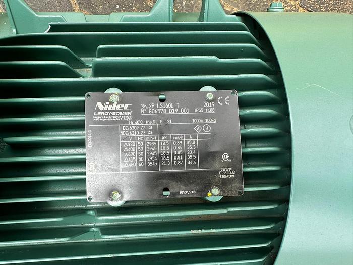 Used 18.5 KW ELECTRIC MOTOR