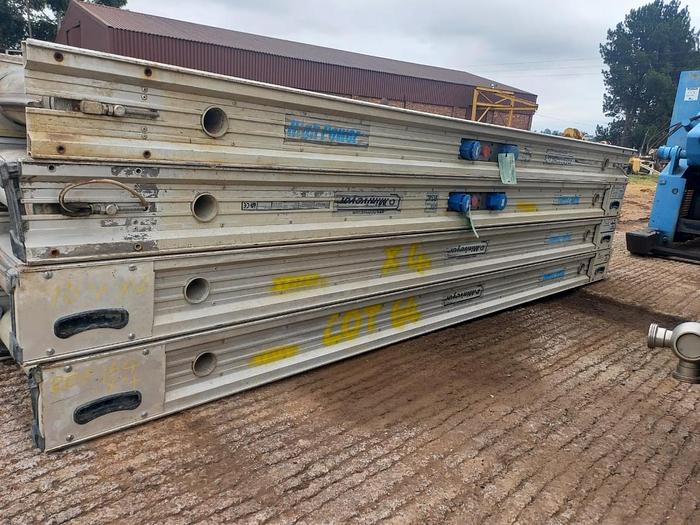 Used PORTABLE MINI ELECTRIC MOBILE SITE CONVEYOR