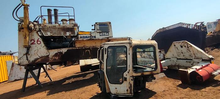 Used KOMATSU 475A DOZER WITH ENGINE, RIPPER AND BLADE (PARTIALLY STRIPPED