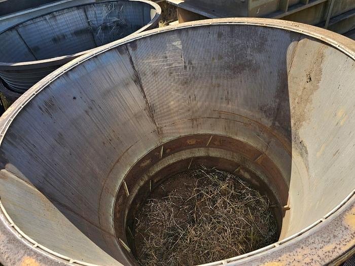 Used CENTRIFUGAL / CENTRIFUGE BASKETS STAINLESS STEEL
