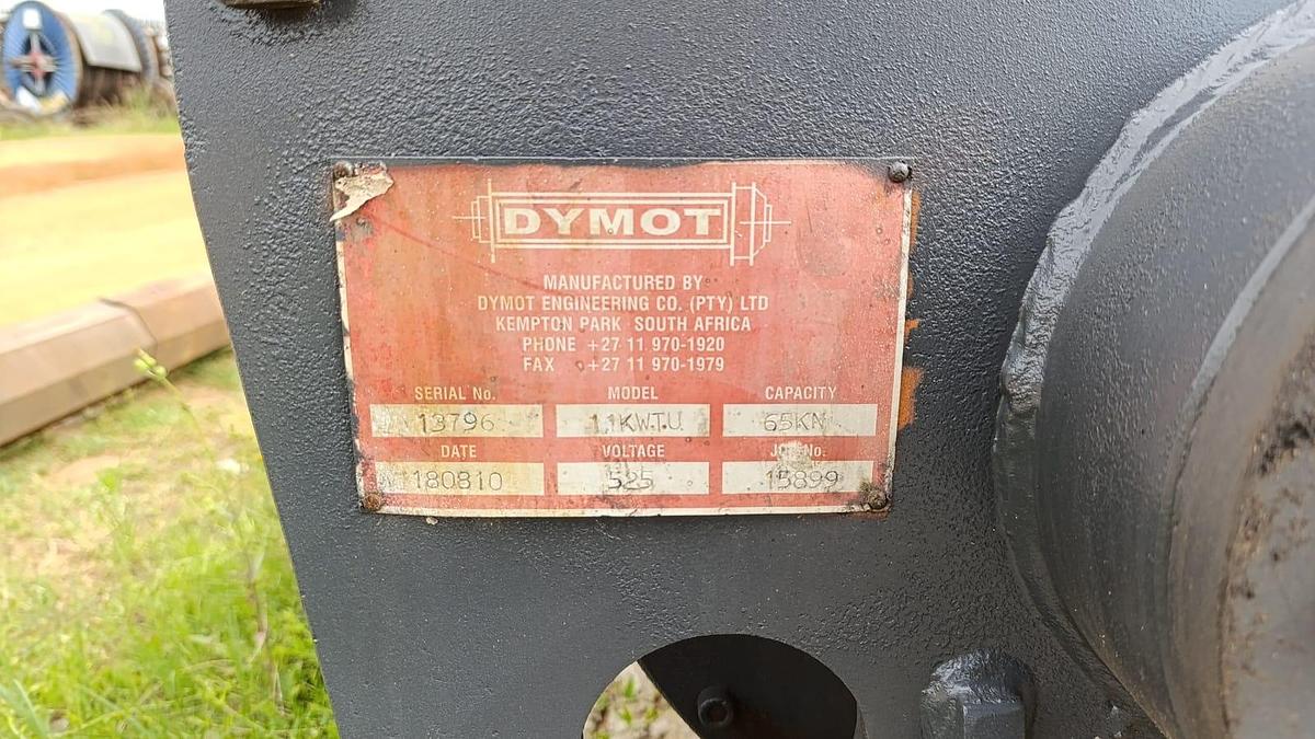 Used DYMOT SINGLE DRUM WINCH (USED)