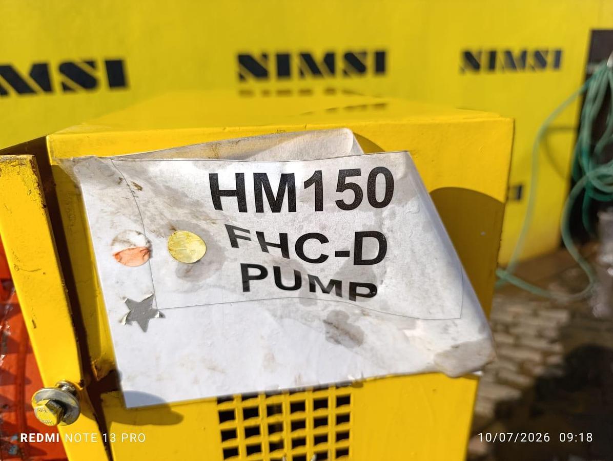 Used HM150 METSO PUMP WITH 22KW ELECTRIC MOTOR