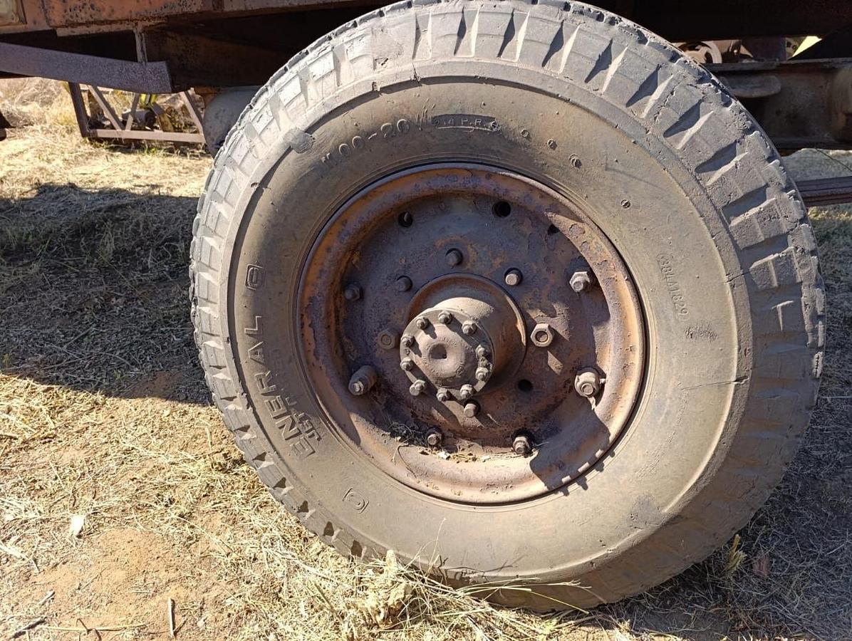 Used FLATDECK DRAWBAR TRAILER - USED CONDITION