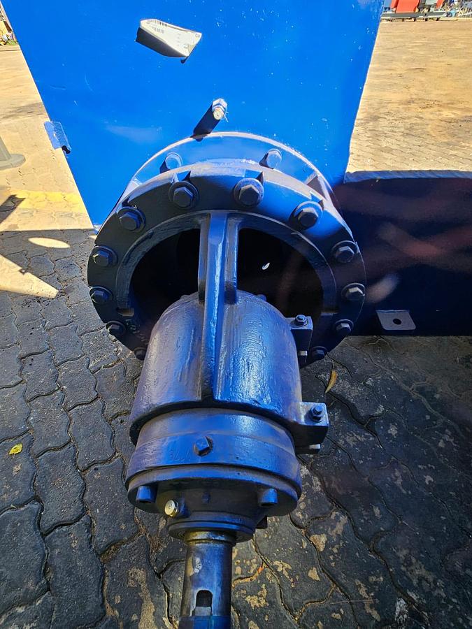 Used 8/6 PUMP WITH ELECTRIC MOTOR & FRAME (USED)