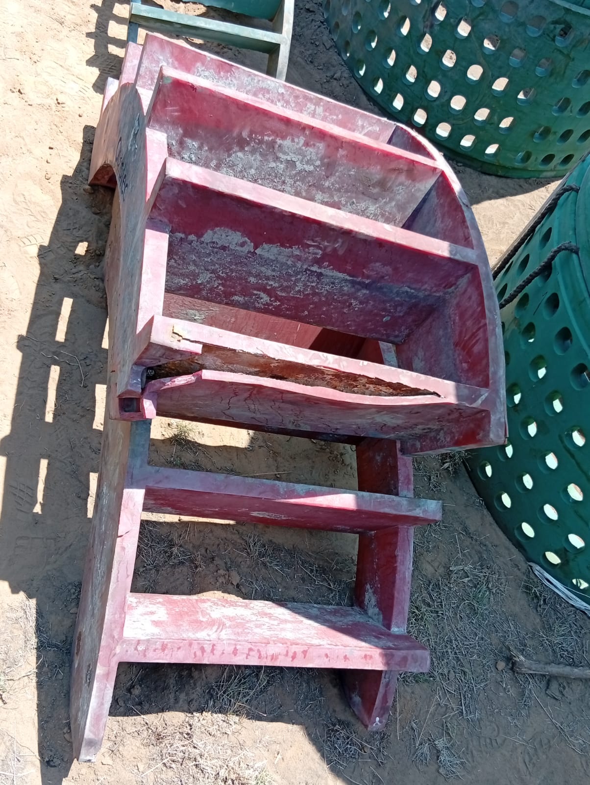 Used LINED STEEL STATOR DIFFUSER SEGMENT 