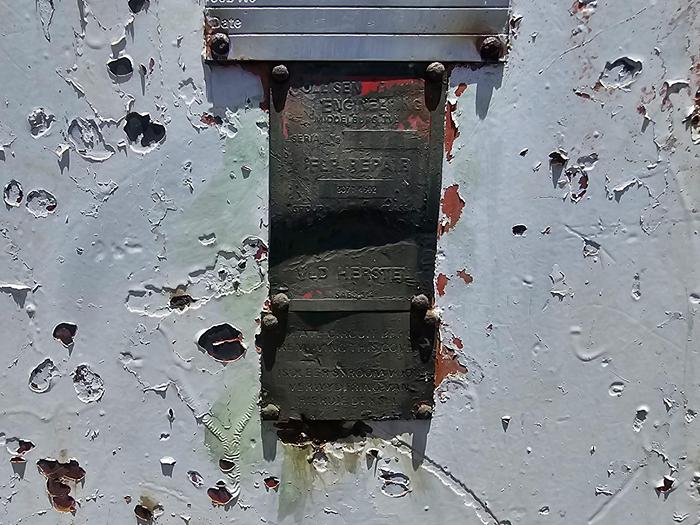 Used UG FLAMEPROOF COMPRESSOR ON TRAILER WITH 60 KW 550 VOLT ELECTRIC MOTOR