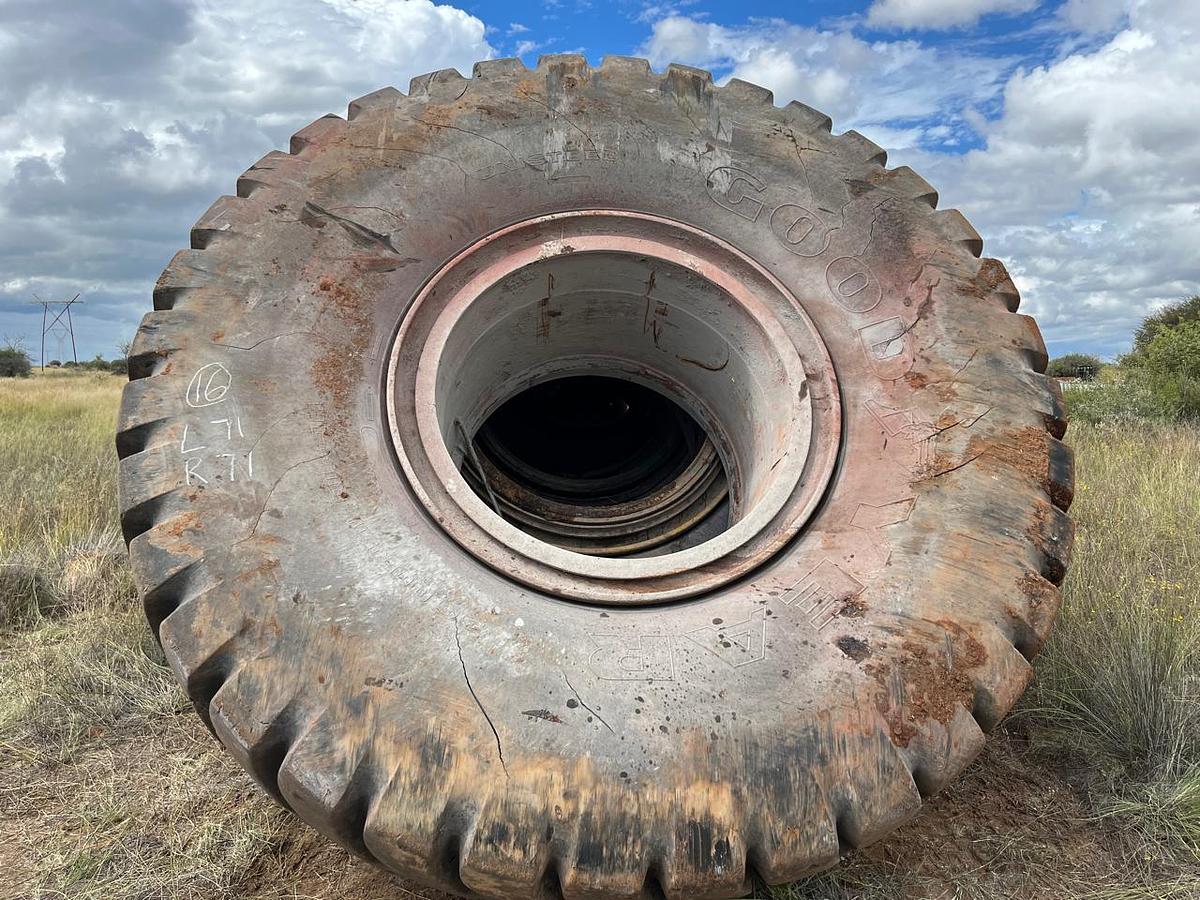 Used MICHELIN TYRES AND ONE (1) GOODYEAR TYRE - USED CONDITION