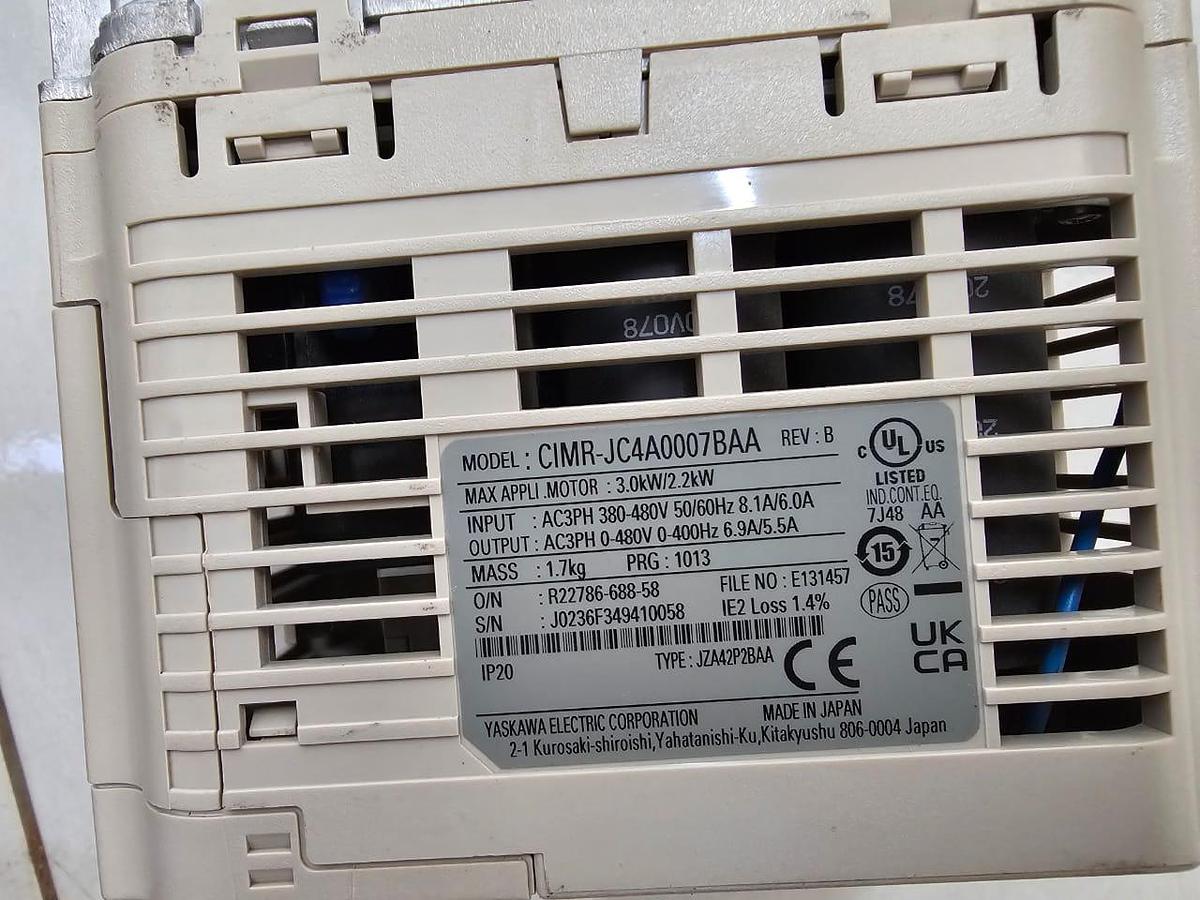 Used YASKAWA J1000 SPEED DRIVES (VSD)