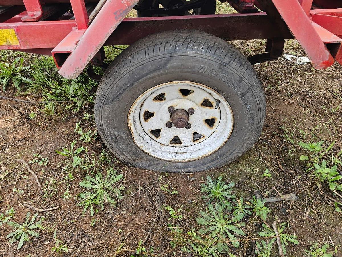 Used SINGLE AXLE 125KG (2) DRY CHEMICAL POWDER FIRE EXTINGUISHER TRAILER