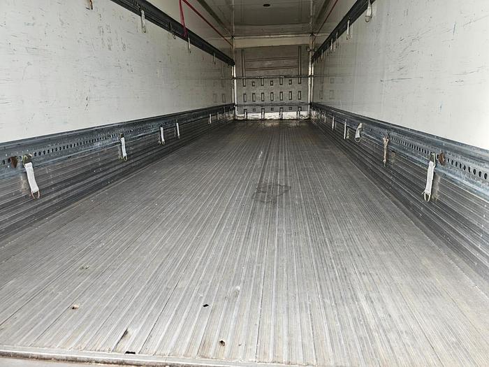 Used SERCO DOUBLE AXLE ISOLATED BODY TRAILER WITH RAVIOLI TAIL LIFT