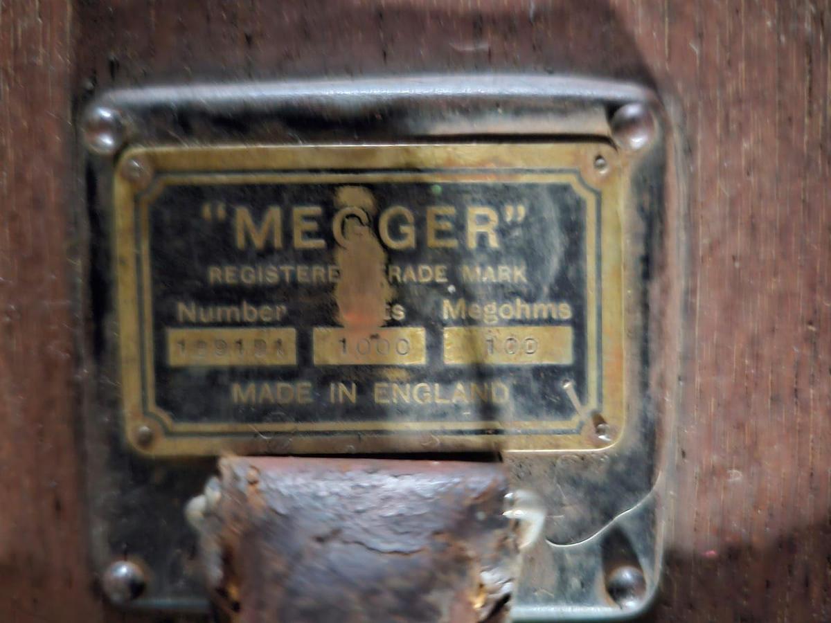 Used  ANTIQUE EVERSHED'S BRIDGE MEGGER TESTING SET