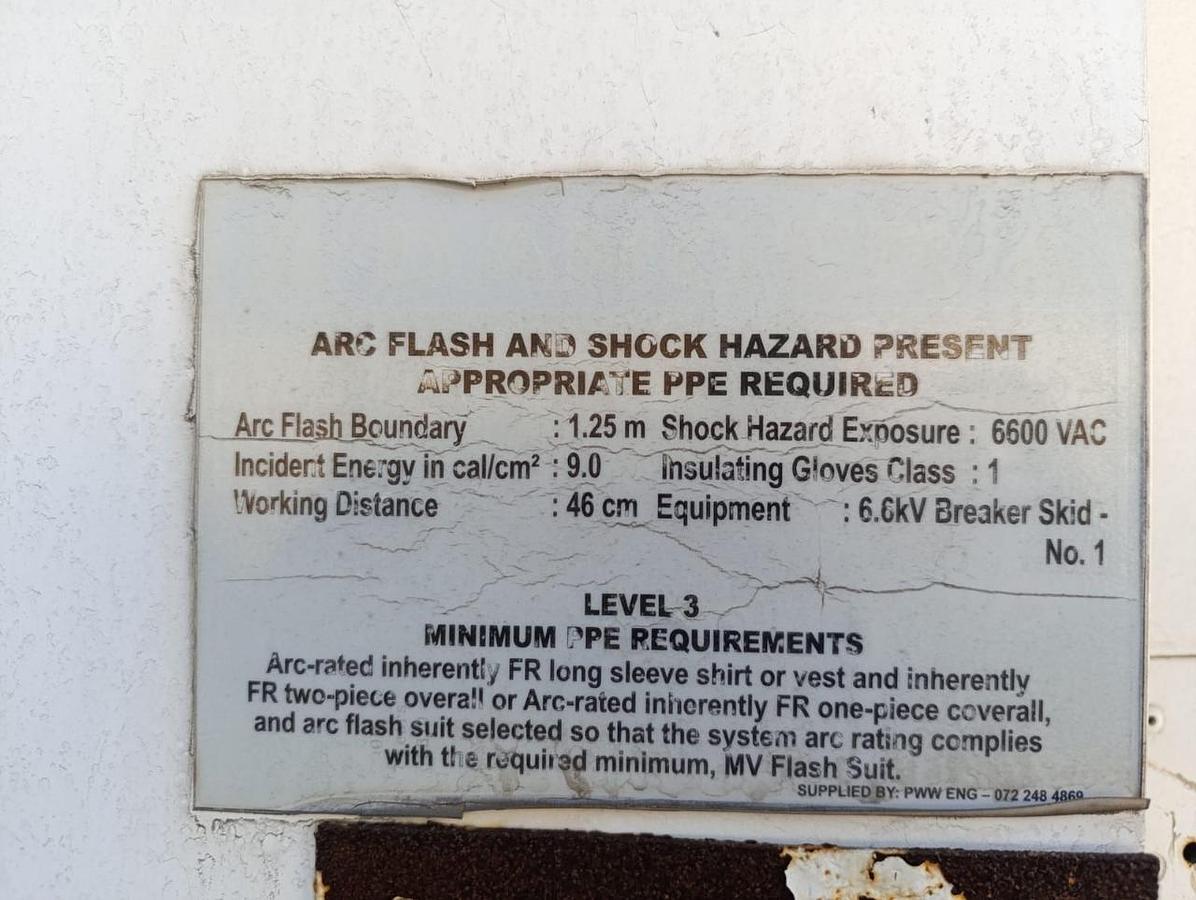 Used MOBILE ELECTRICAL SUBSTATION ON SKID - USED CONDITION