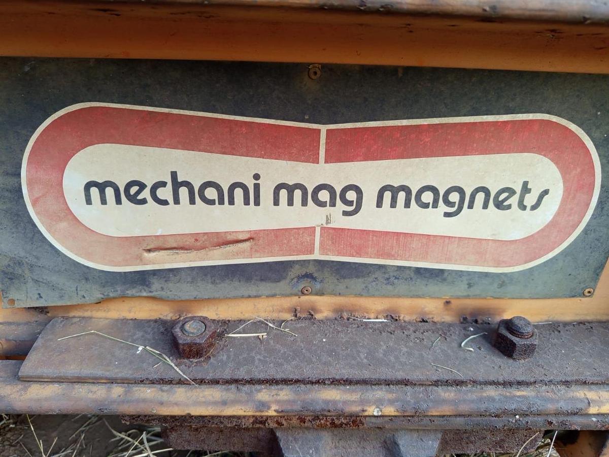 Used MECHANI MAG ELECTRO MAGNET WITH 4 KW ELECTRIC MOTOR - USED CONDITION