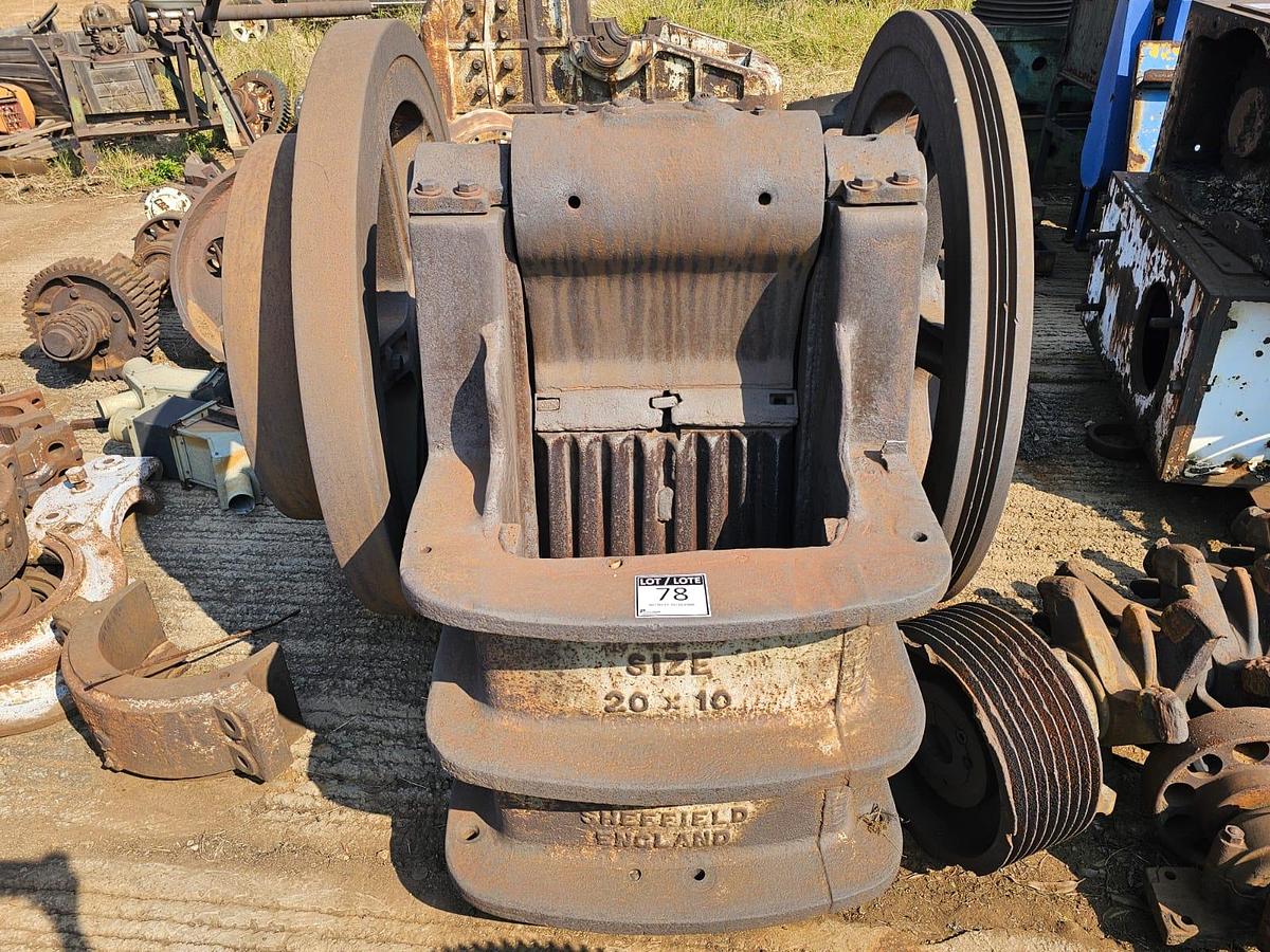 Used JAW CRUSHER FRAME