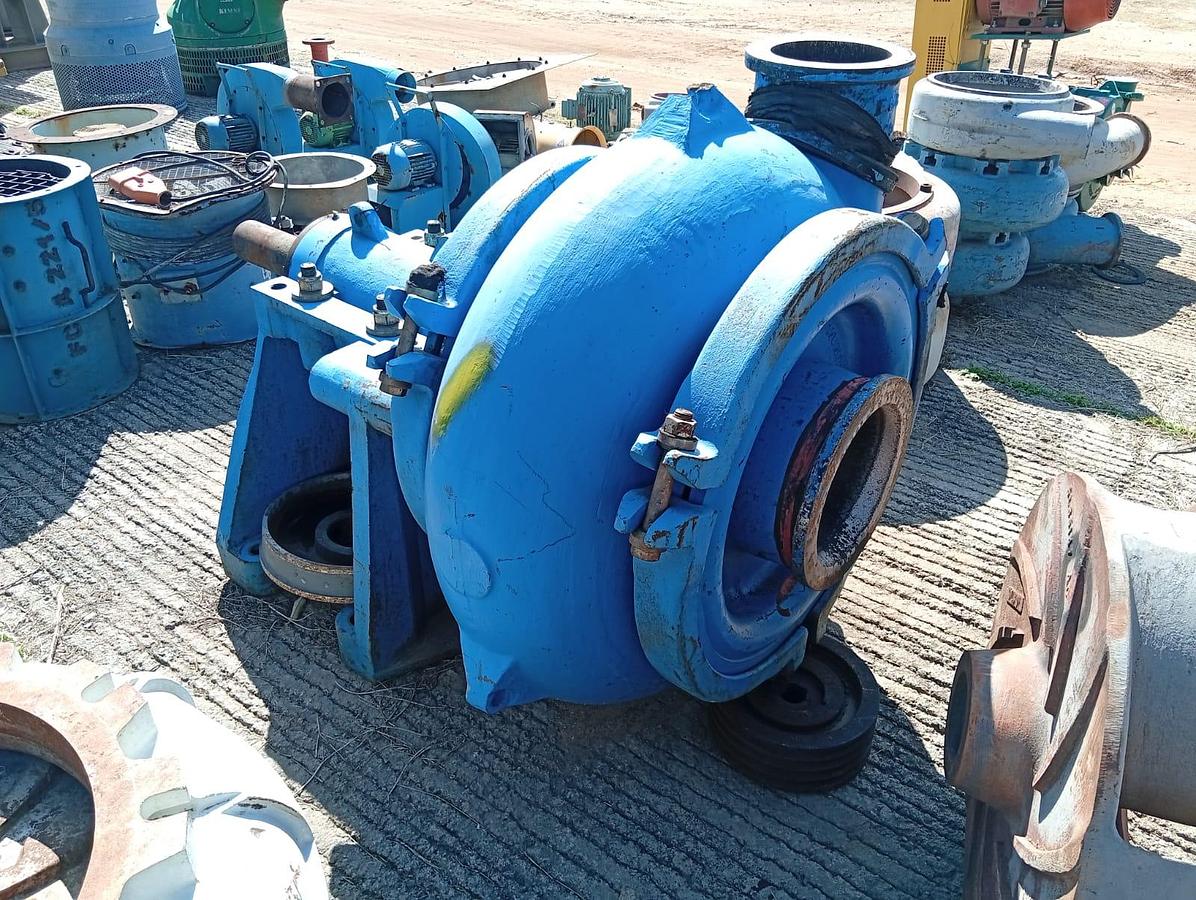 Used 10/8 WARMAN F-G SLURRY PUMP HORIZONTAL SHAFT SPLIT CASE