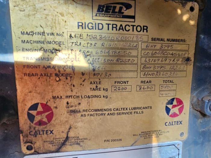Used BELL TRACTOR (RUNNER)