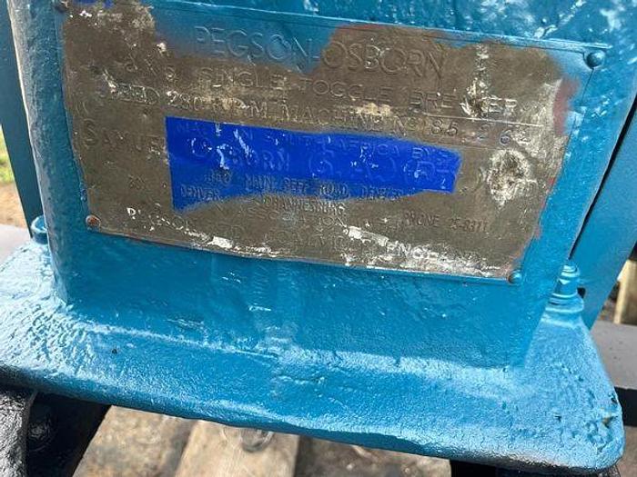 Used Pegson 8×3 single jaw crusher