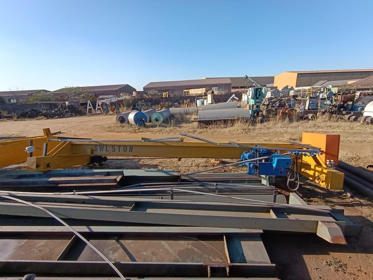 Used OVERHEAD CRANE CR5 SWL 5 TON