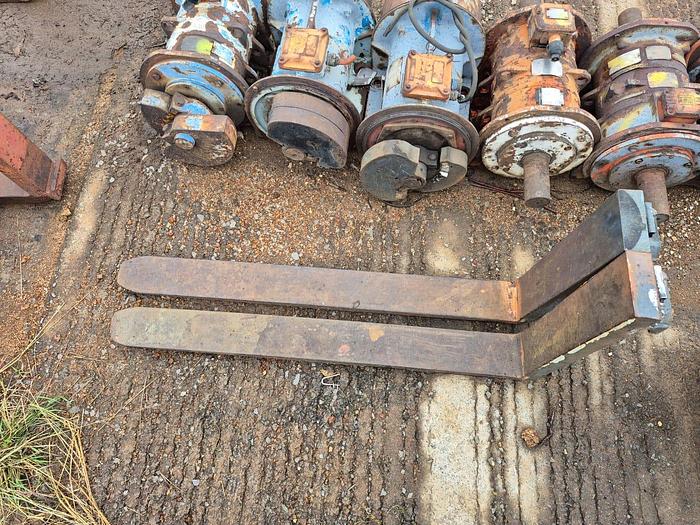 Used FORK LIFT FORKS (1.2m x 120mm x 610mm)