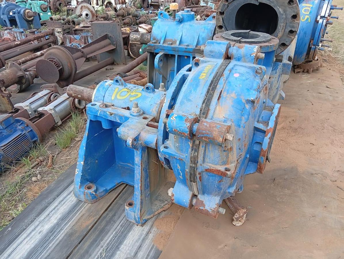 Used 8/6 WARMAN SPLIT CAST HORIZONTAL PUMP