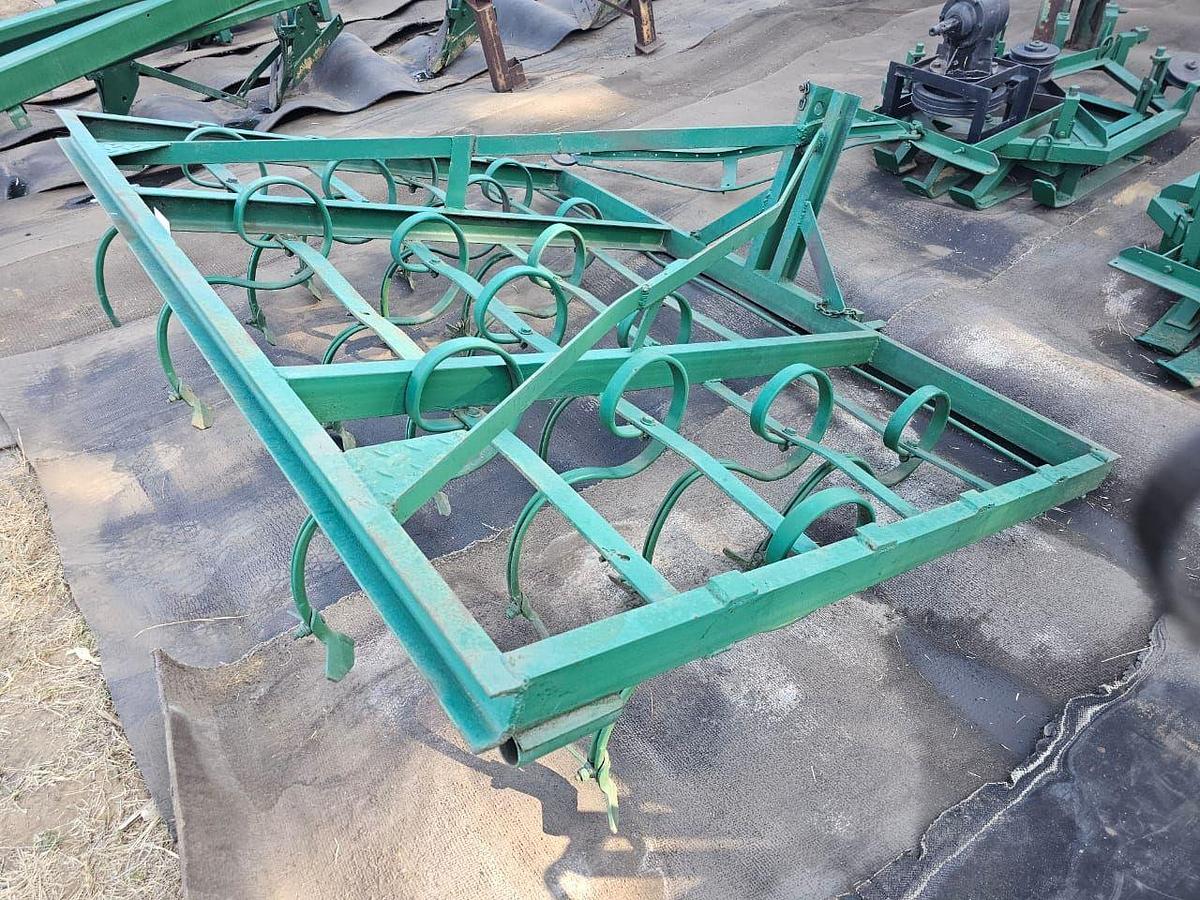Used SPRING TOOTH HARROW WITH 16 RIPPER TEETH