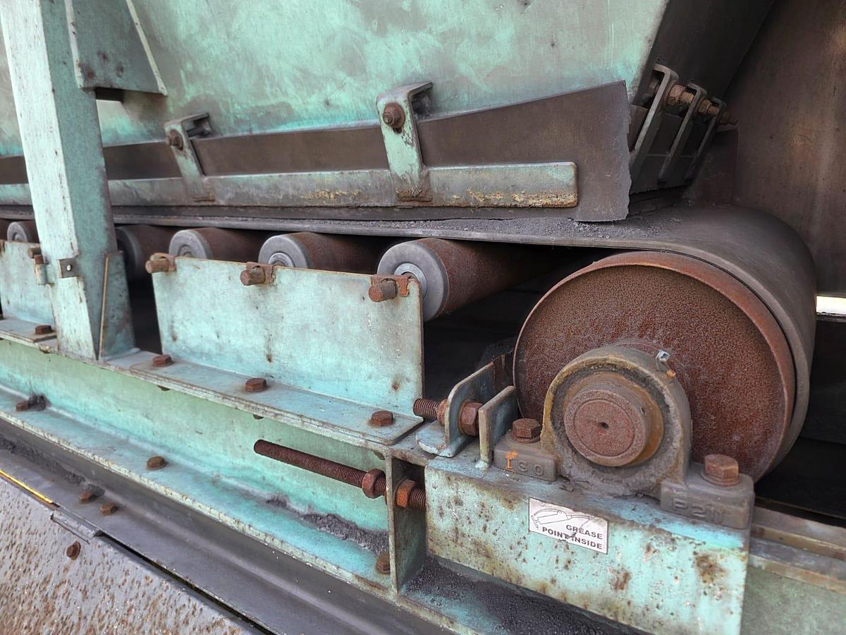 Used PILOT MODULAR BFH560 FEEDING BIN ON SKIDS 600MM CONVEYOR 3.5M