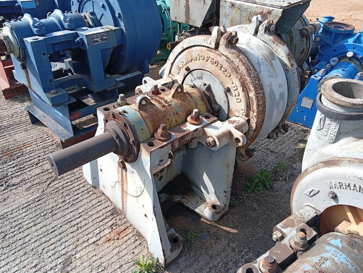 Used 8/6 WARMAN CV900 HORIZONTAL SHAFT SPLIT CASE PUMP