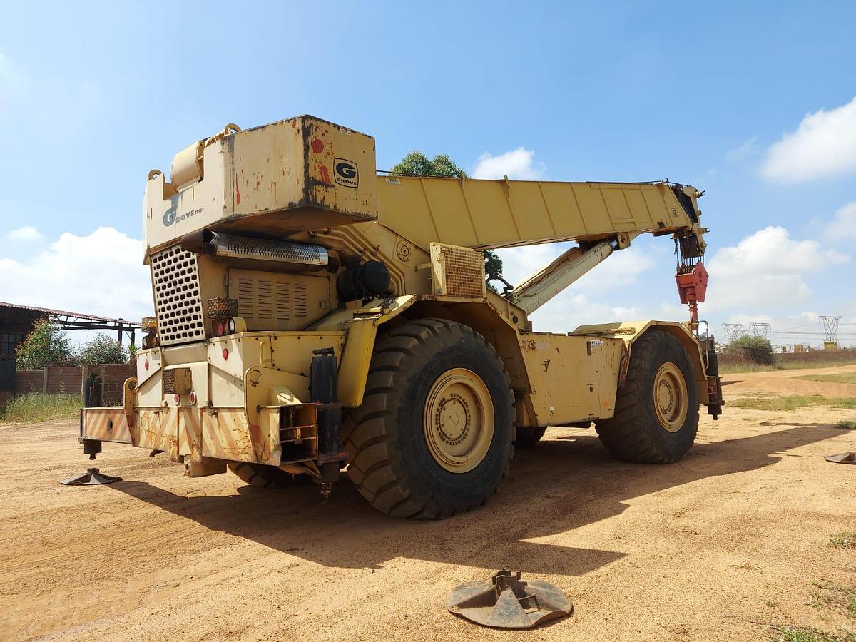 Used GROVE RT980 SWL 80 TON MOBILE CRANE