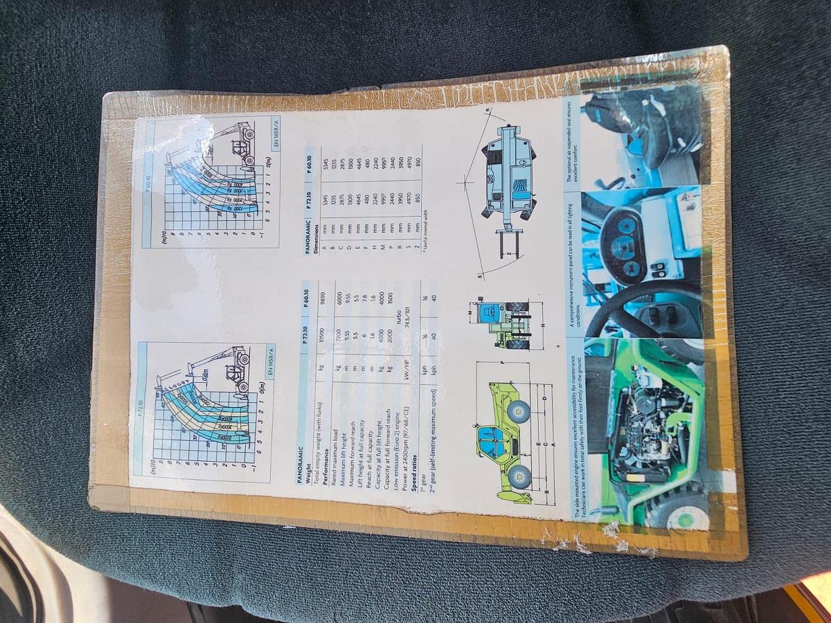 Used MERLO PANORAMIC P60.10 TELEHANDLER WITH PERKIN 2168/2400 ENGINE (RUNNER)