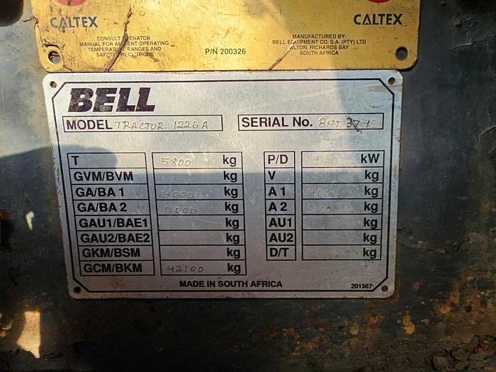 Used BELL TRACTOR (RUNNER)