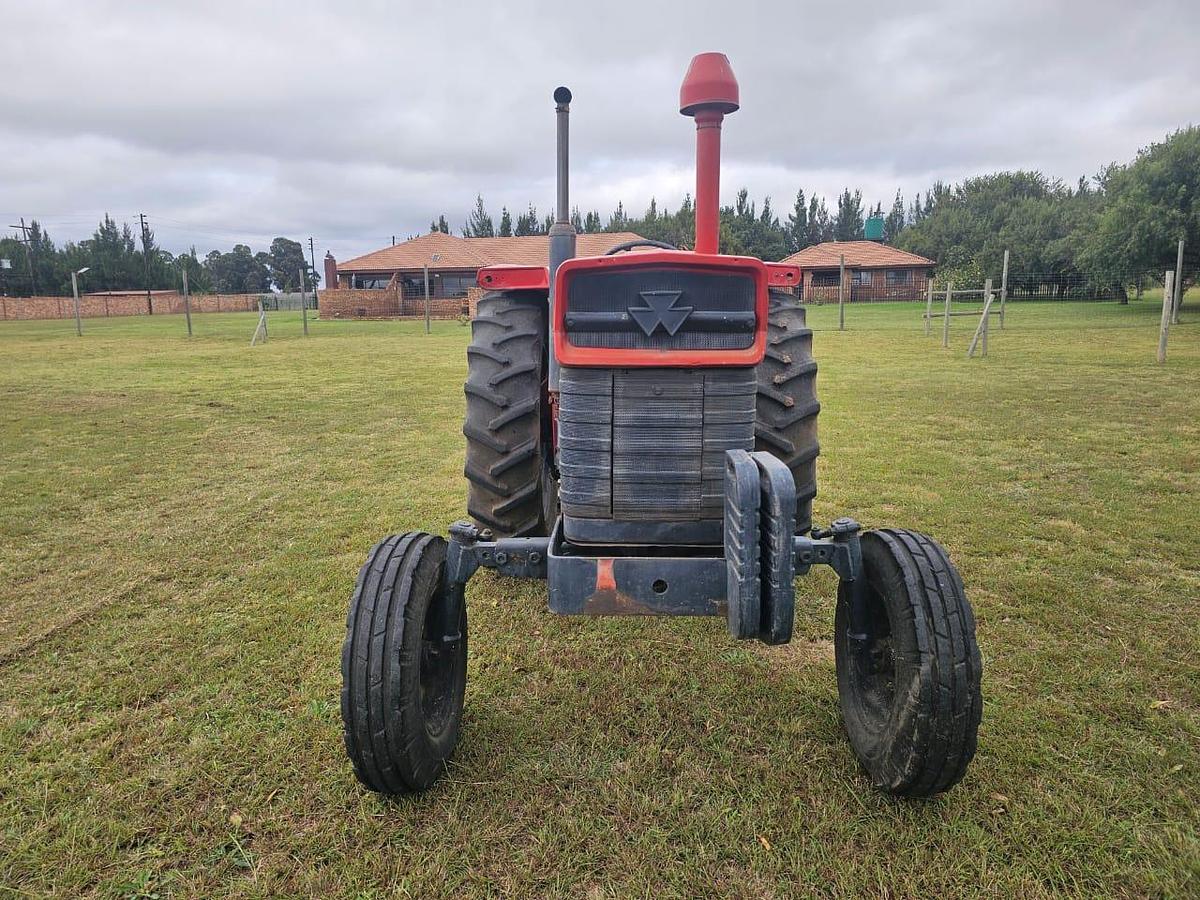 Used MASSEY FURGESON TRACTOR WITH SLASHER - OPERATIONAL