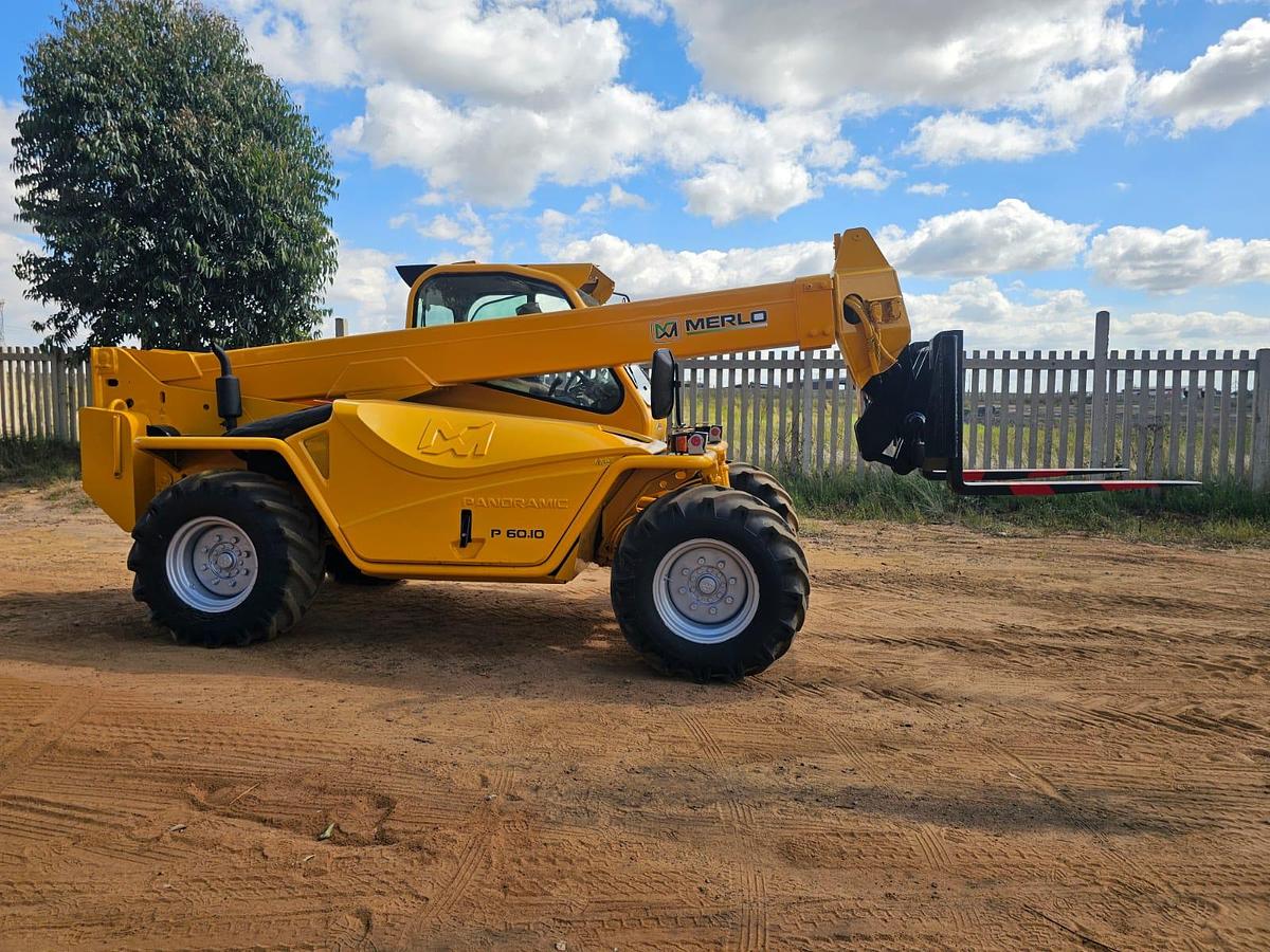 Used MERLO PANORAMIC P60.10 TELEHANDLER WITH PERKIN 2168/2400 ENGINE (RUNNER)