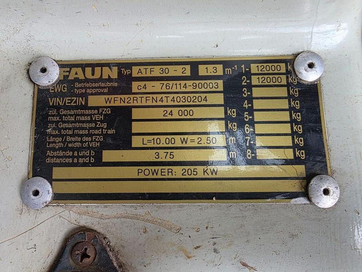 Used FAUN ATF 30-2 MOBILE CRANE- OPERATIONAL