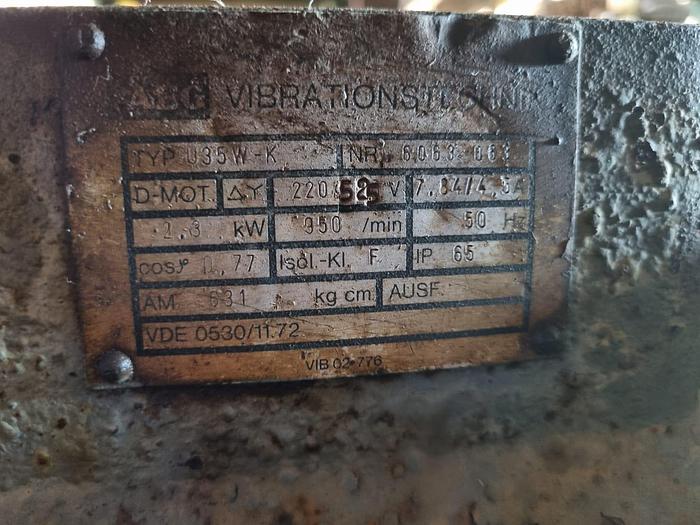 Used Vibrating Motor