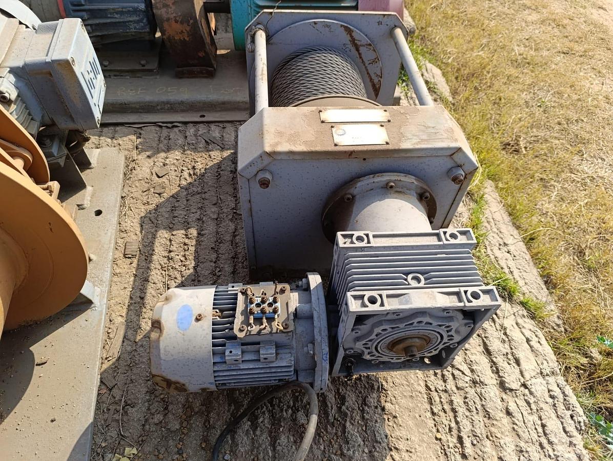 Used CES WINCH WITH 1.1 KW ELECTRIC MOTOR