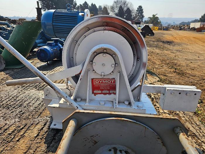 Used SINGLE DRUM WINCH WITH MOTOR
