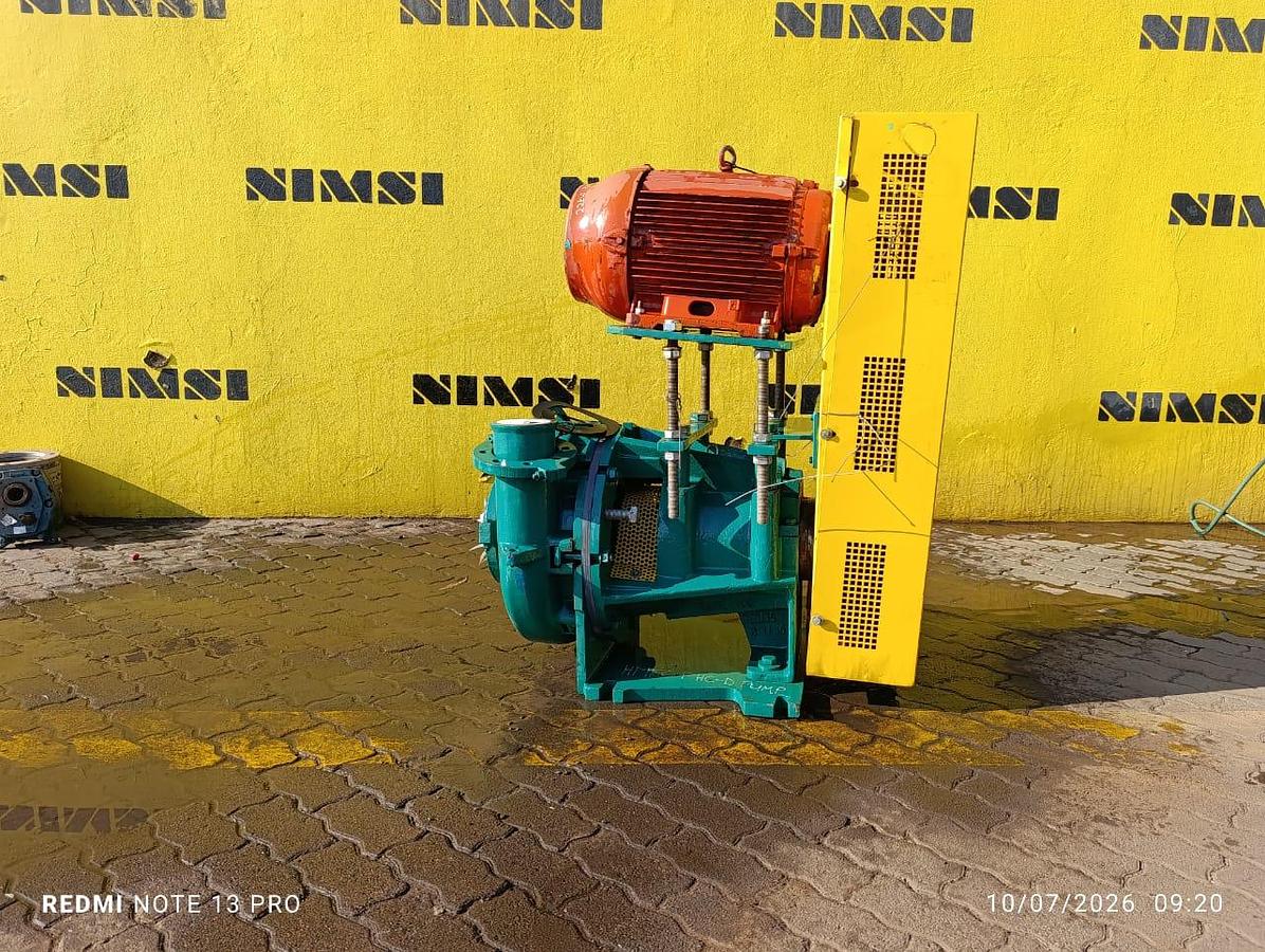 Used HM150 METSO PUMP WITH 22KW ELECTRIC MOTOR