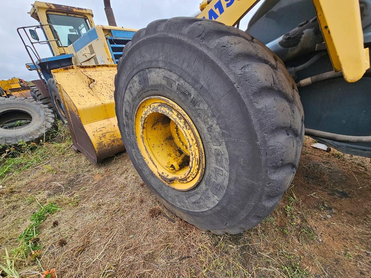 Used KOMATSU WA470-B FRONT END LOADER - INOPERABLE