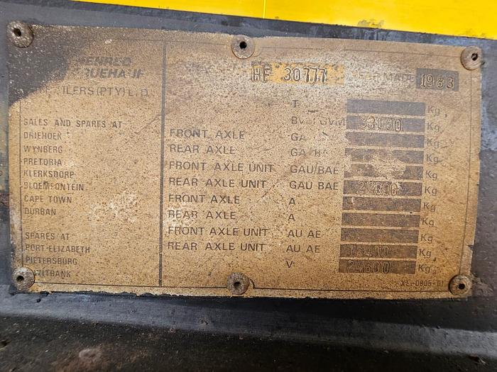 Used DOUBLE AXLE TRUCK TRAILER (TRAILER ONLY)(RUNNER)