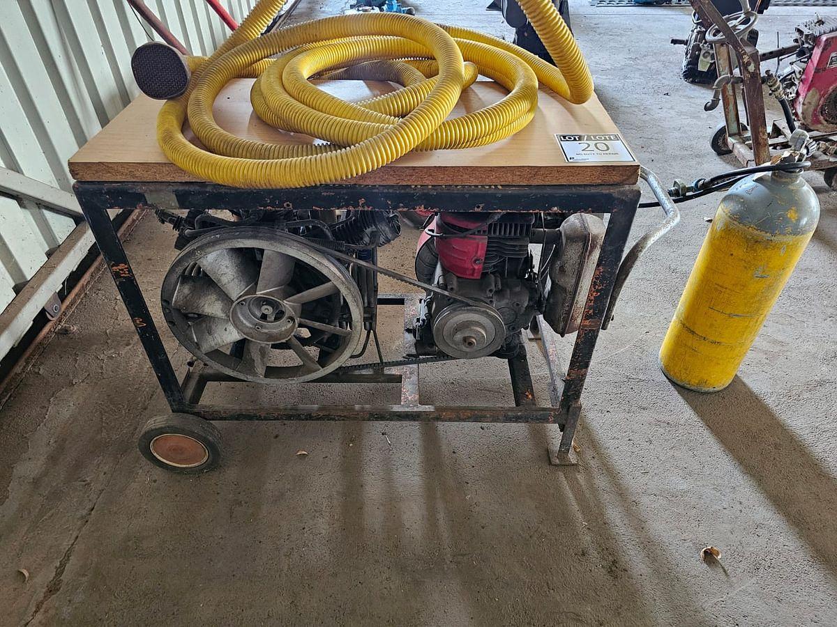 Used DIVING COMPRESSOR WITH CYLINDER