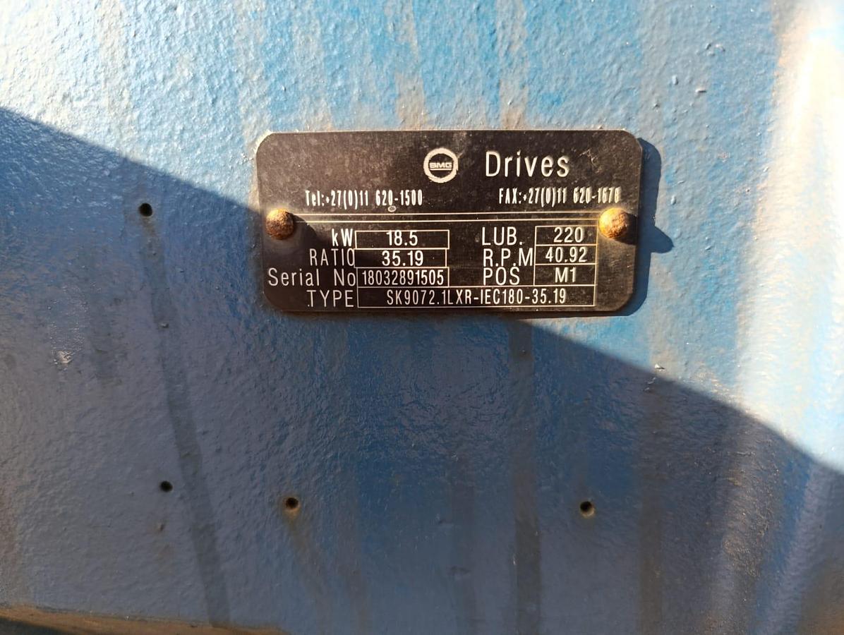 Used POWERPACK GEARBOX WITH ELECTRIC MOTOR