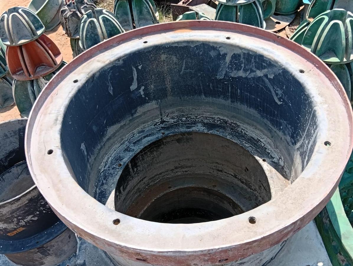 Used RUBBER SPIGOT CYCLONE