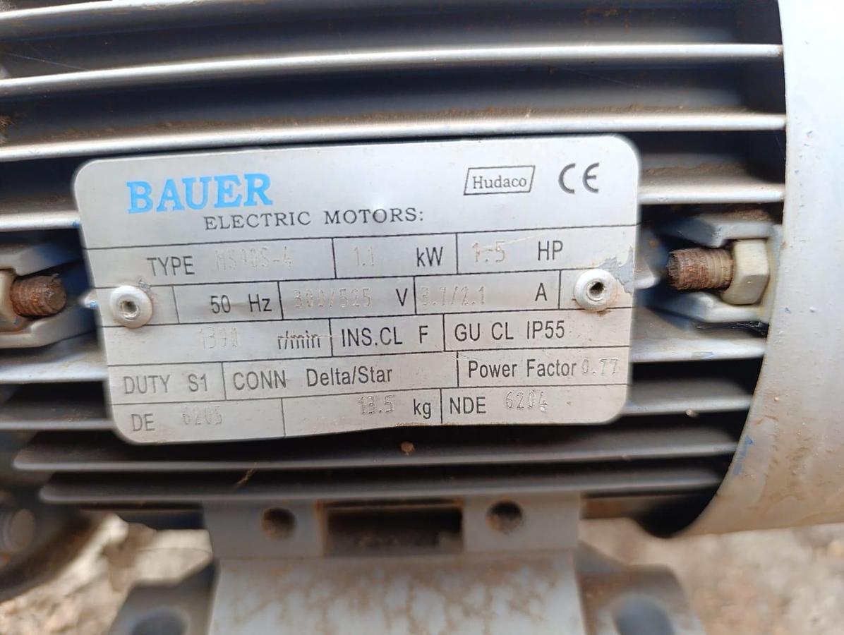 Used CES WINCH WITH 1.1 KW ELECTRIC MOTOR