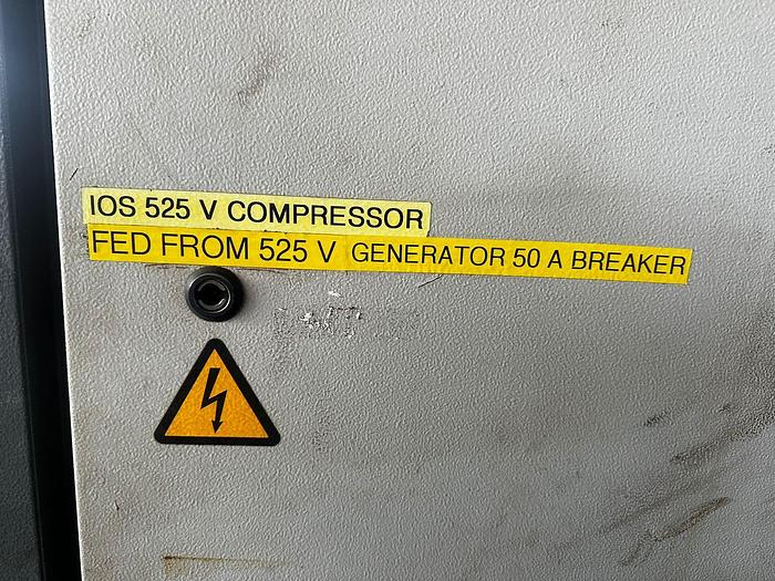 Used 45KW 10XBAR ATLAS COPCO COMPRESSOR UNIT (NOT TESTED)