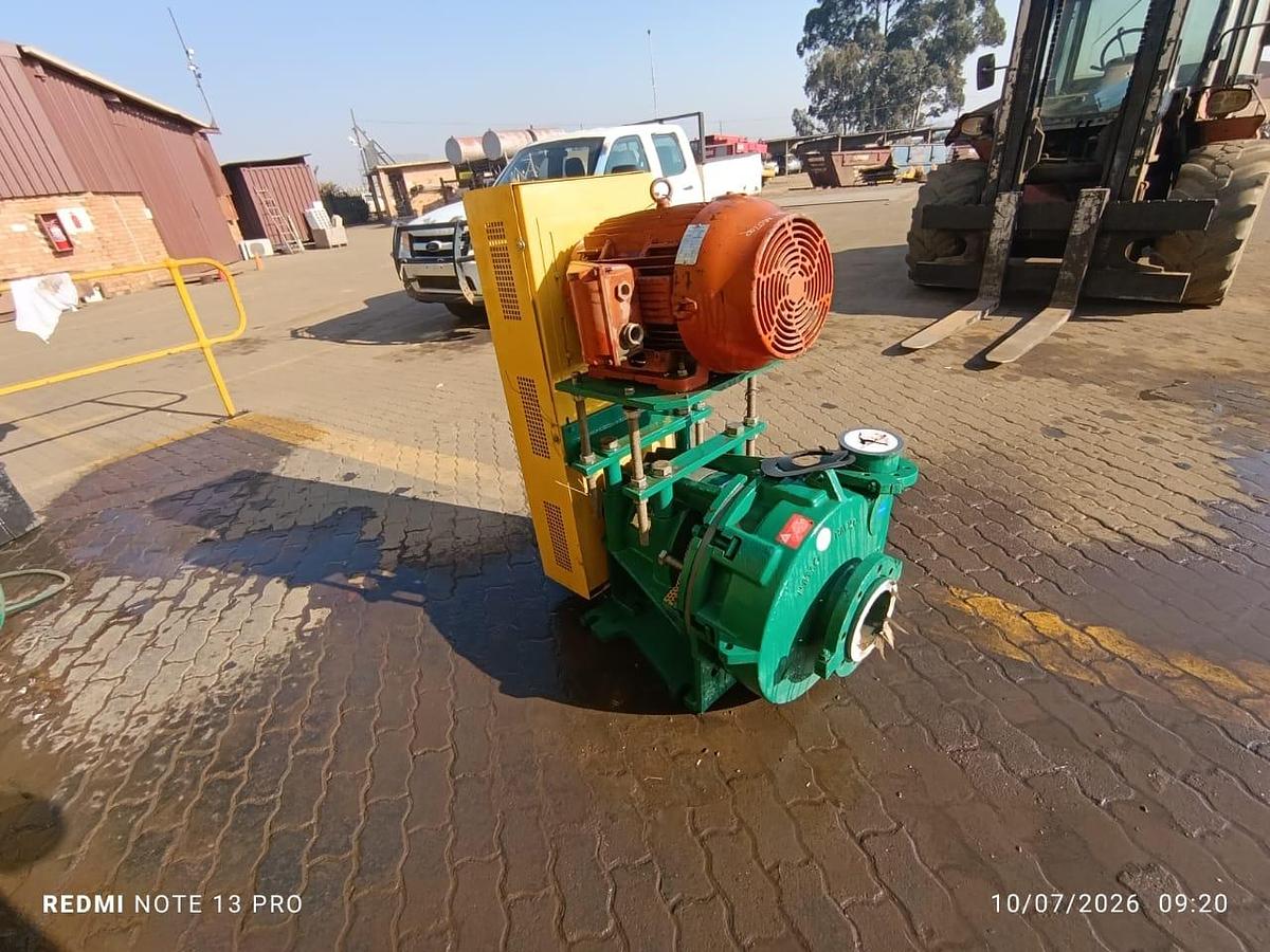 Used HM150 METSO PUMP WITH 22KW ELECTRIC MOTOR