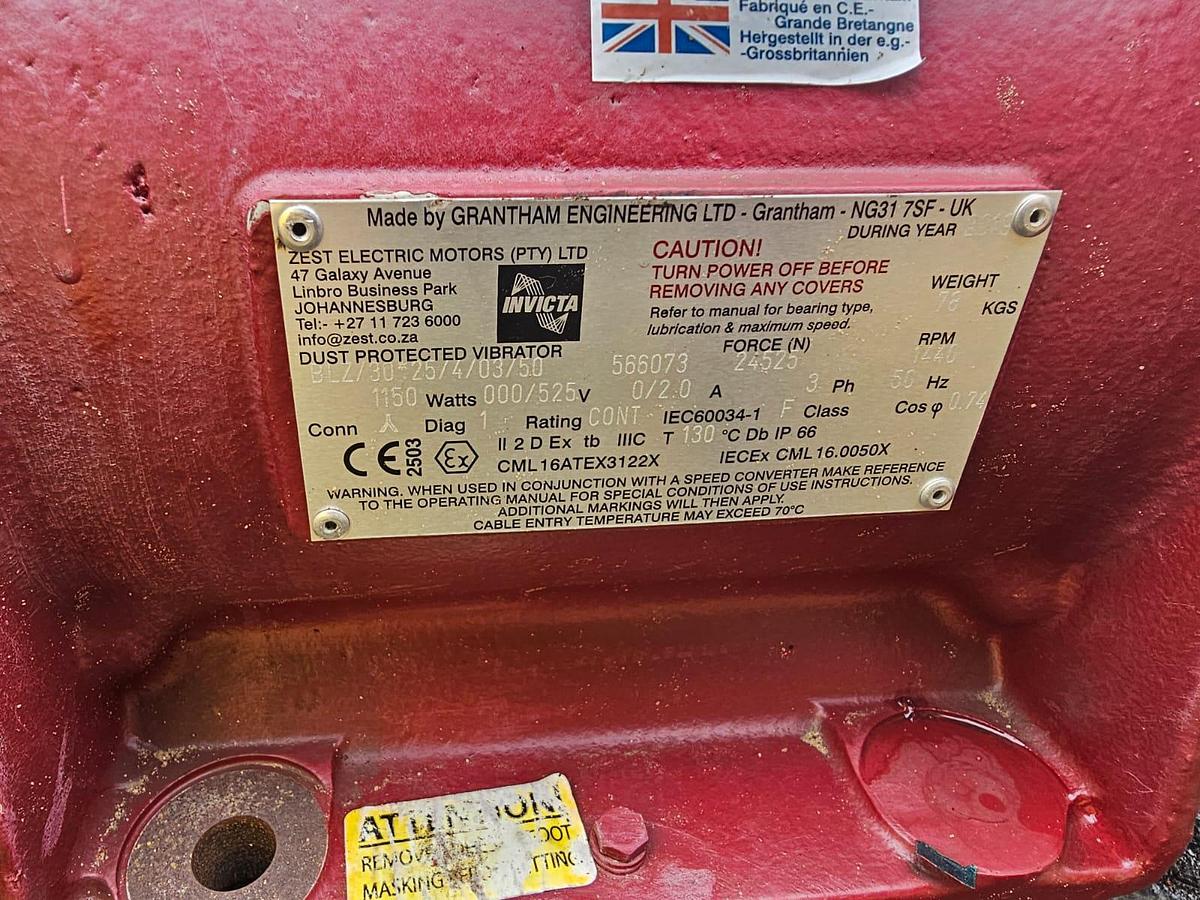 Used VIBRATING MOTOR (USED)