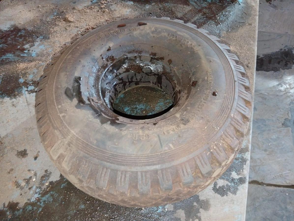 Used TUBED TYRES 12X4.00-4