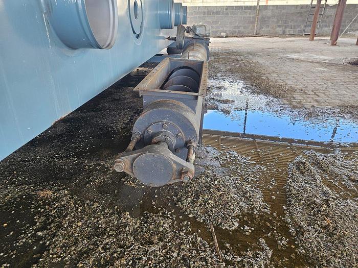 Used COMPLETE (BRAND NEW) 2024 VIBRATING FLUID BED DRYER UNIT, WITH FANS, OVEN, VIBRATORS, DUCTING, CYCLONES, CONTROL PANELS, SCREW FEEDERS, GEARBOXES & MOTORS