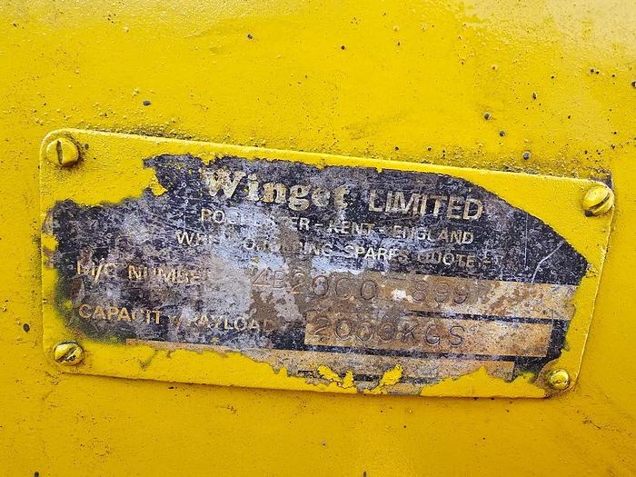 Used 2 TON CONCRETE DUMPER