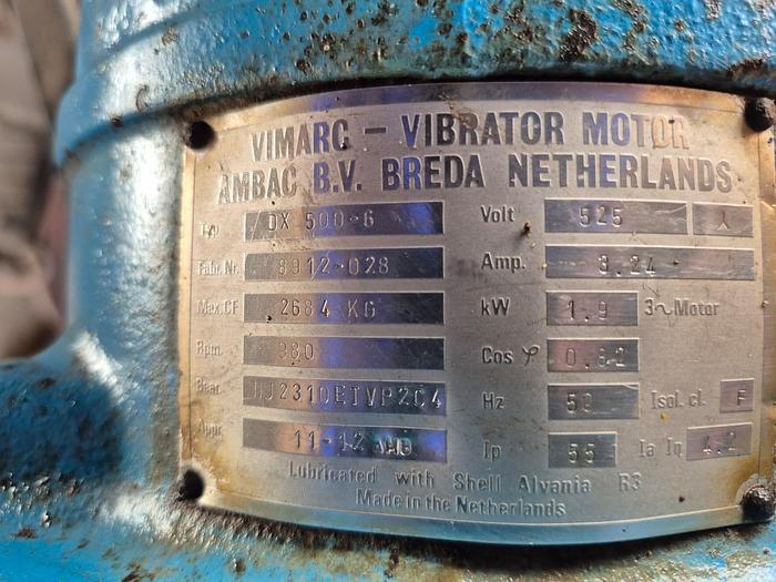 Used VIMARC 1.9KW VIBRATING MOTOR